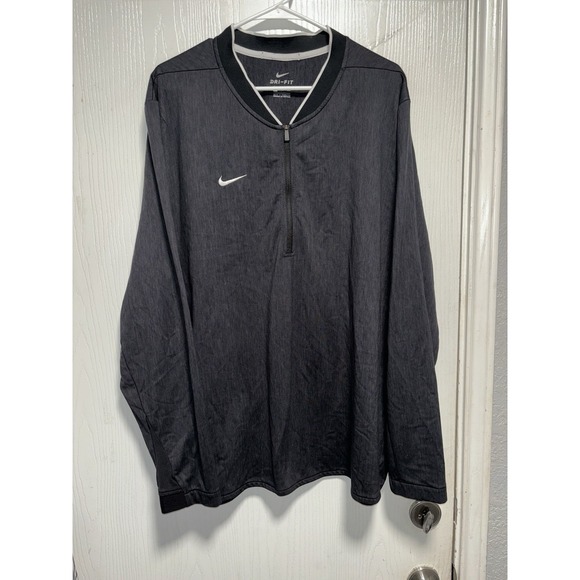 Nike Dri-Fit Golf Men's Long Sleeve 1/4 Zip Jacket Shirt Size‎ XXL Sport - Picture 1 of 5